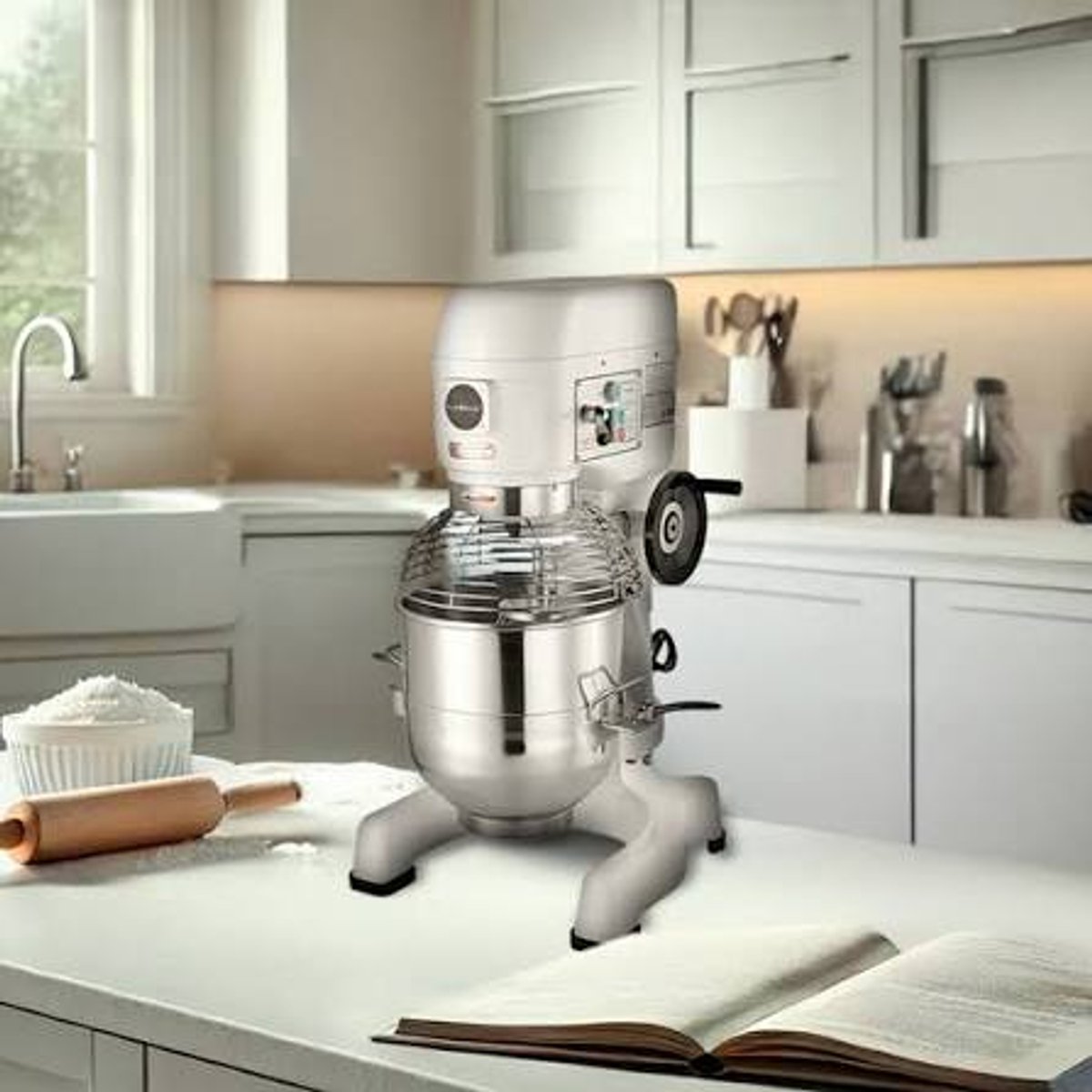 BATIDORA INDUSTRIAL TOKYO INDUSTRIAL MOD B20 CAP 20LTS AMASADO 6KG 0.75KW 220V - 2