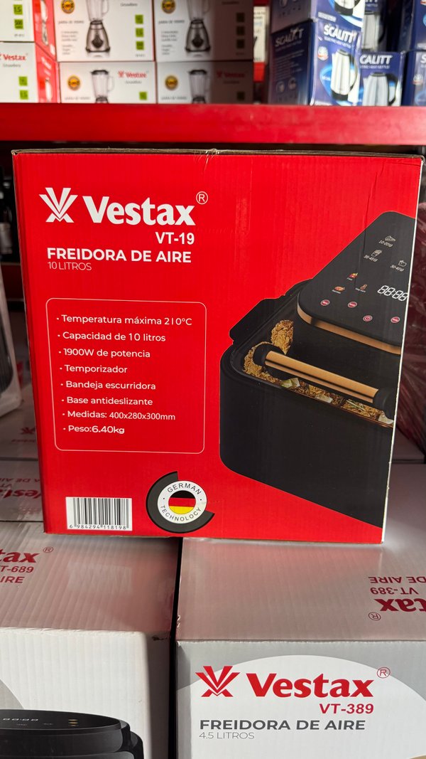 Air Fryer Vestax de 10 litros