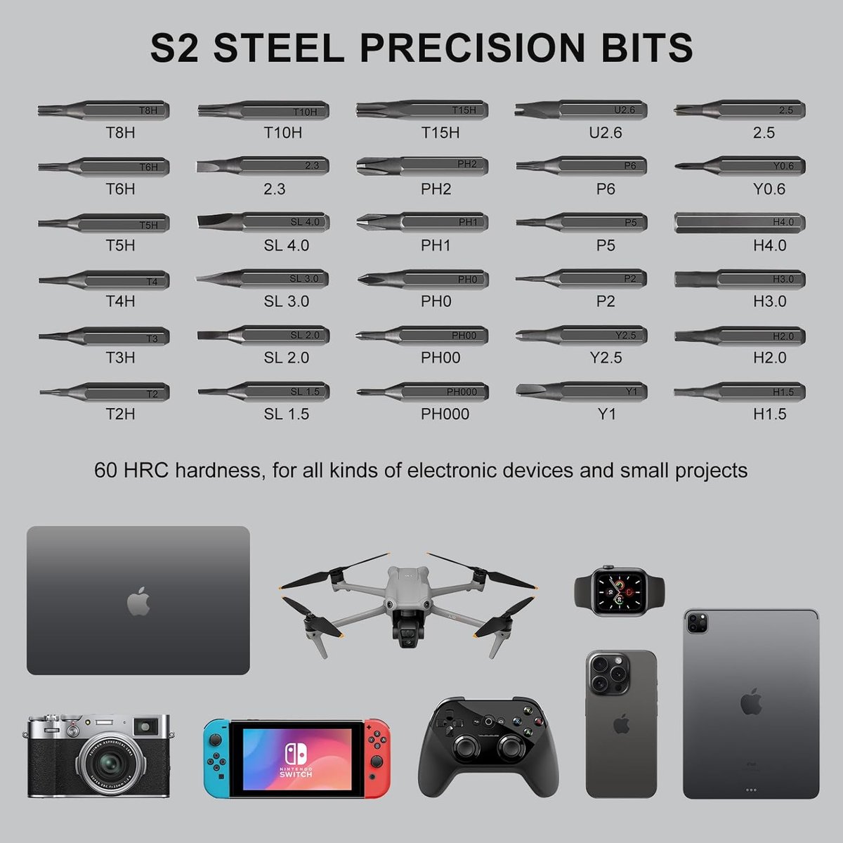Destornillador eléctrico 37 en 1 - 2