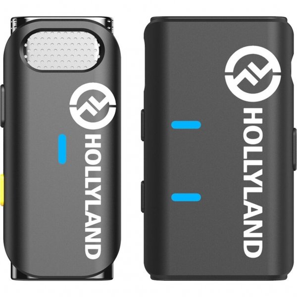 Micrófono Hollyland Lark M1 Solo, Inalámbrico 2.4 GHz, Negro