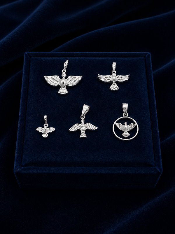 Dije - Espiritu Santo - Plata