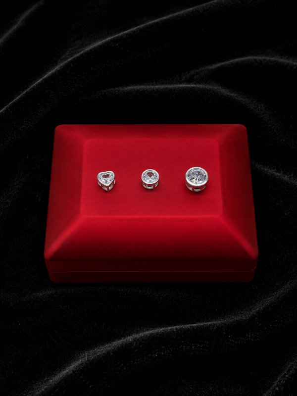 Dijes - Punto luz – Plata Italiana 925