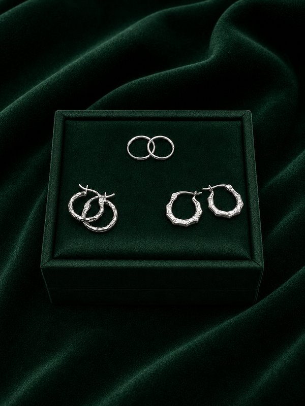 Argollas de Plata Italiana 925