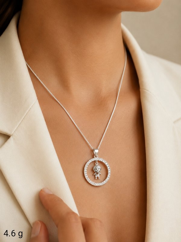 Collar - Niño - Plata