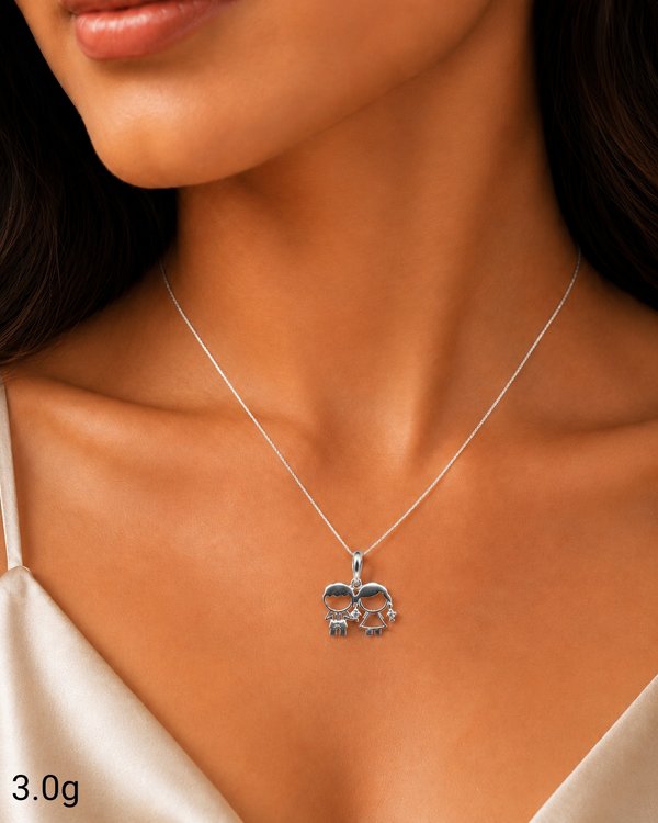 Collar - Niño y Niña - Plata