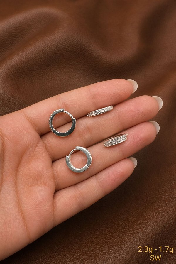 Aros - Circulares - Plata