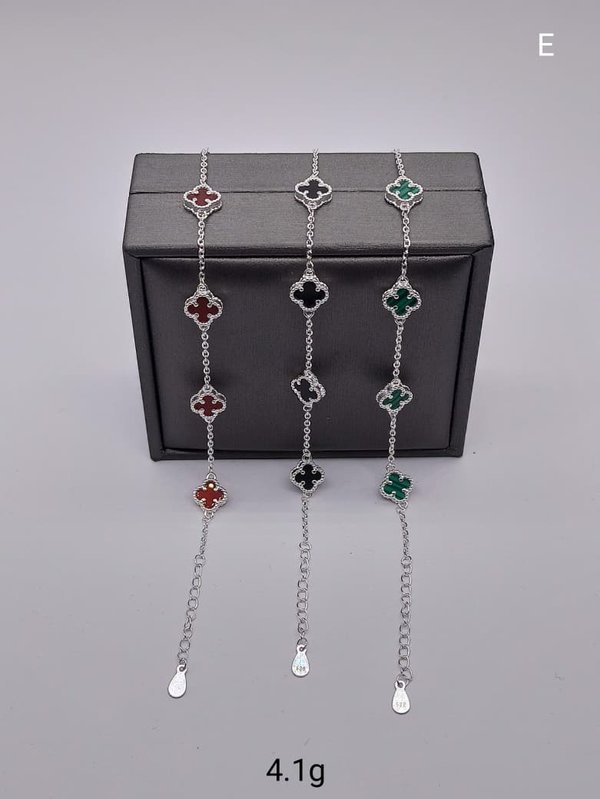 Pulsera - Trebol - Plata 