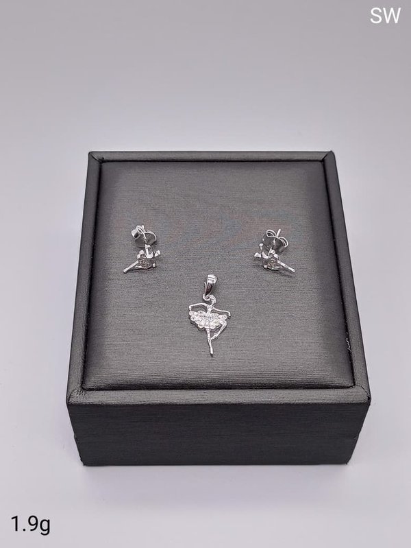 Conjunto - Bailarina - Plata