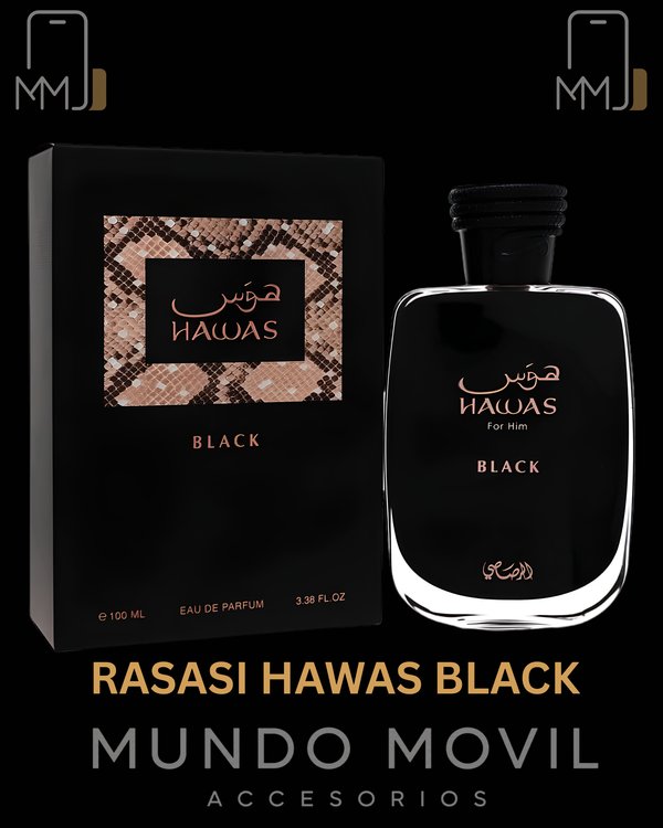 RASASI HAWAS BLACK EDP 100ML
