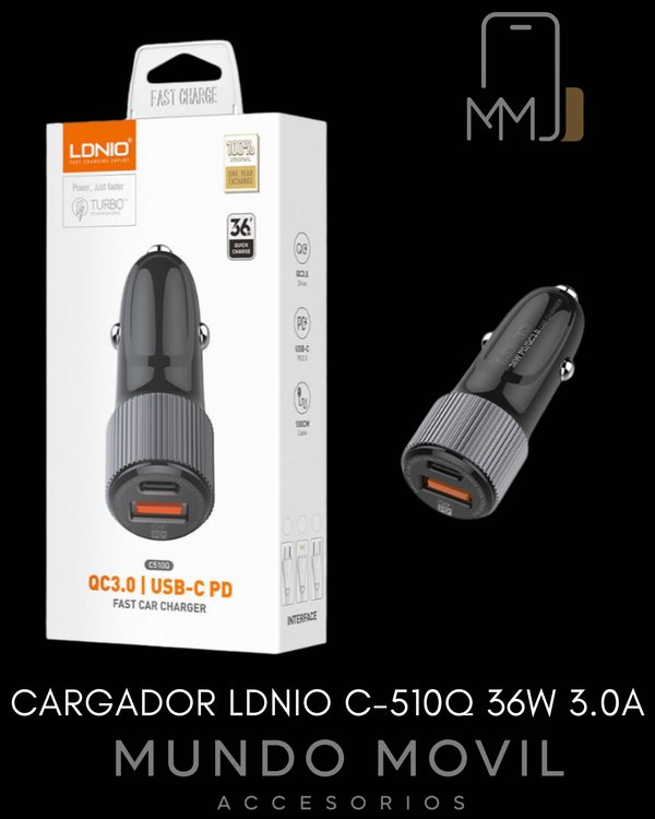 CARGADOR LDNIO C-510Q 36W