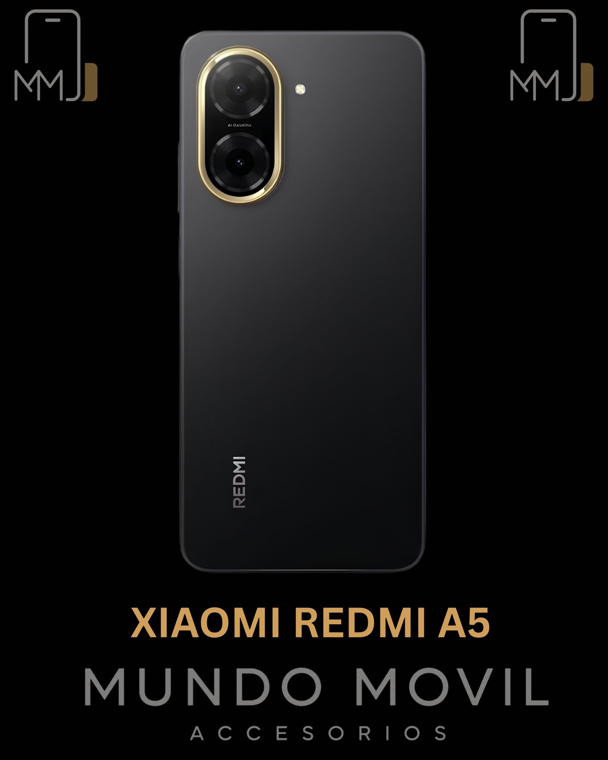 XIAOMI REDMI A5 BLACK - 2