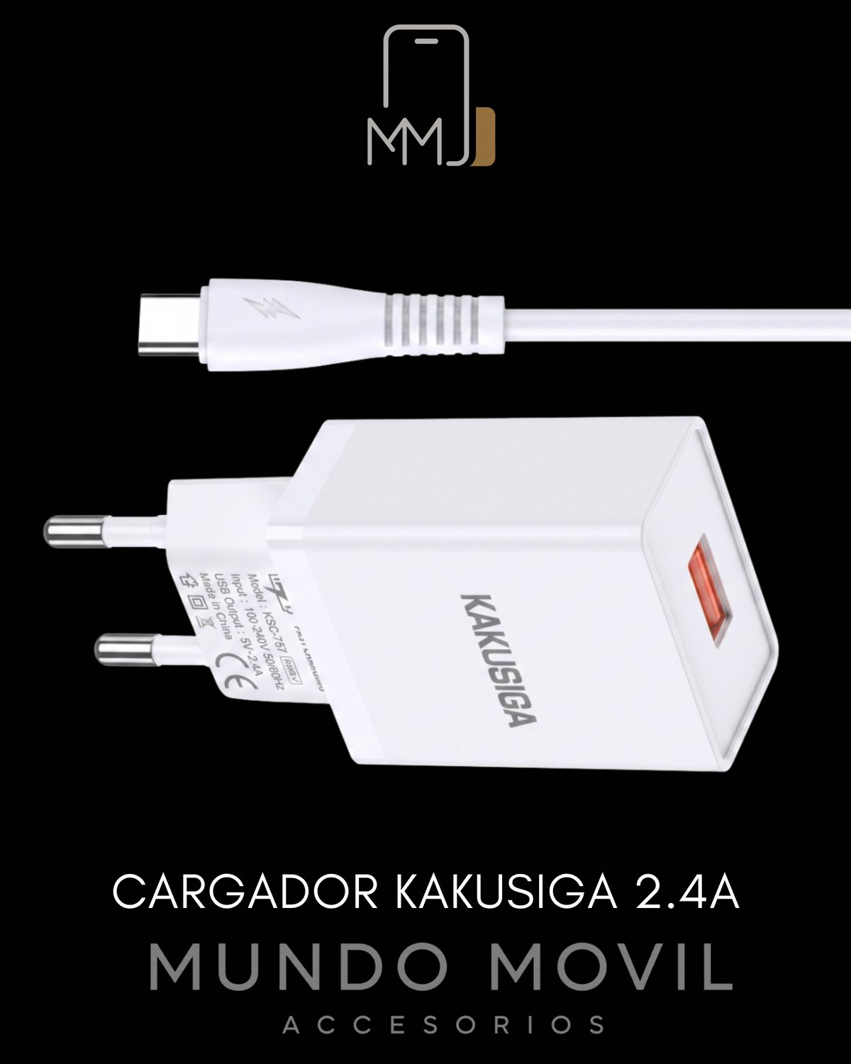 CARGADOR KAKUSIGA KSC-781 12W - 2