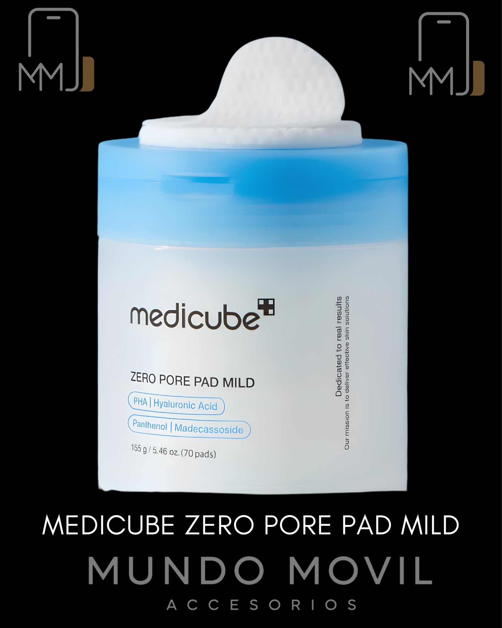 PARCHES FACIALES MEDICUBE ZERO PORE PAD MILD