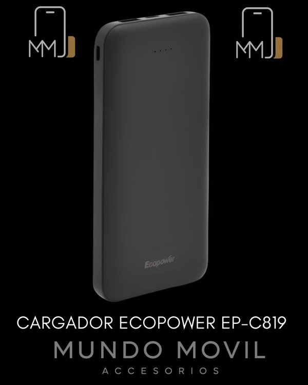 CARGADOR PORTATIL ECOPOWER EP-C819