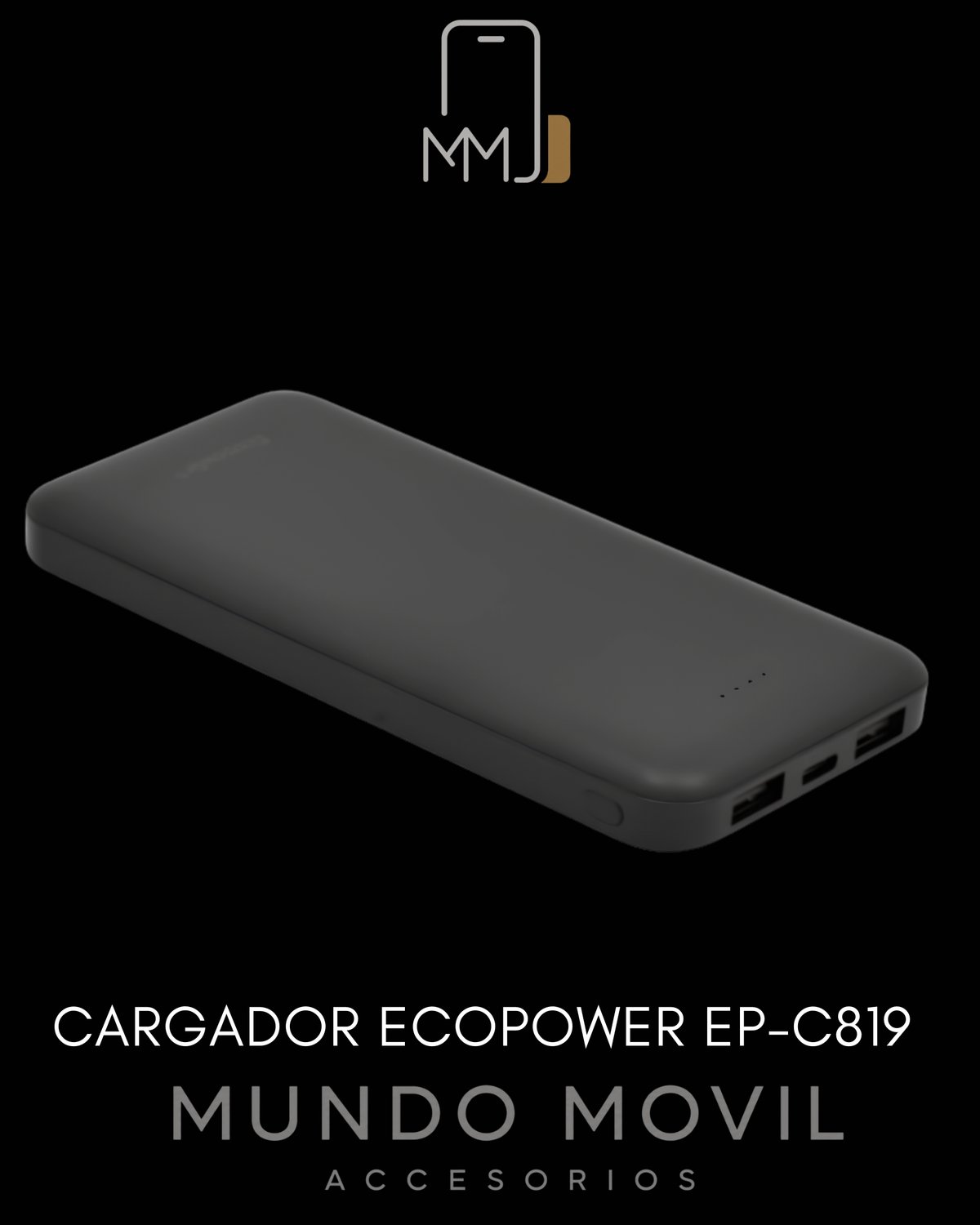 CARGADOR PORTATIL ECOPOWER EP-C819 - 3