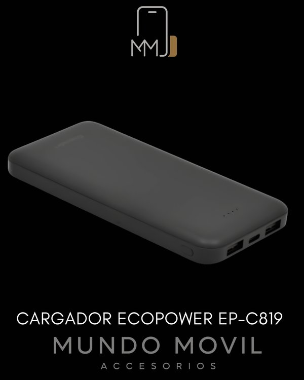 CARGADOR PORTATIL ECOPOWER EP-C819