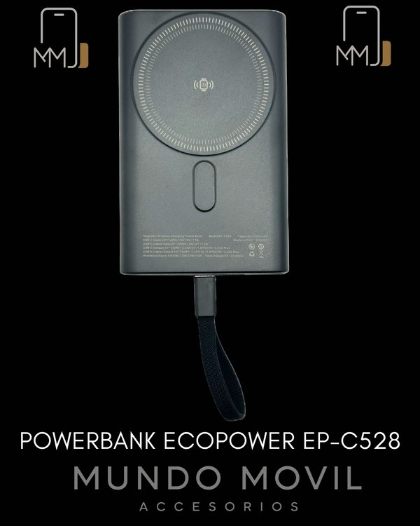 CARGADOR PORTATIL ECOPOWER EP-C528