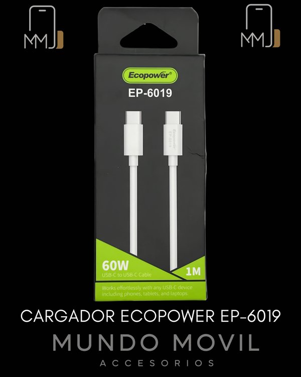 CARGADOR ECOPOWER EP-6019