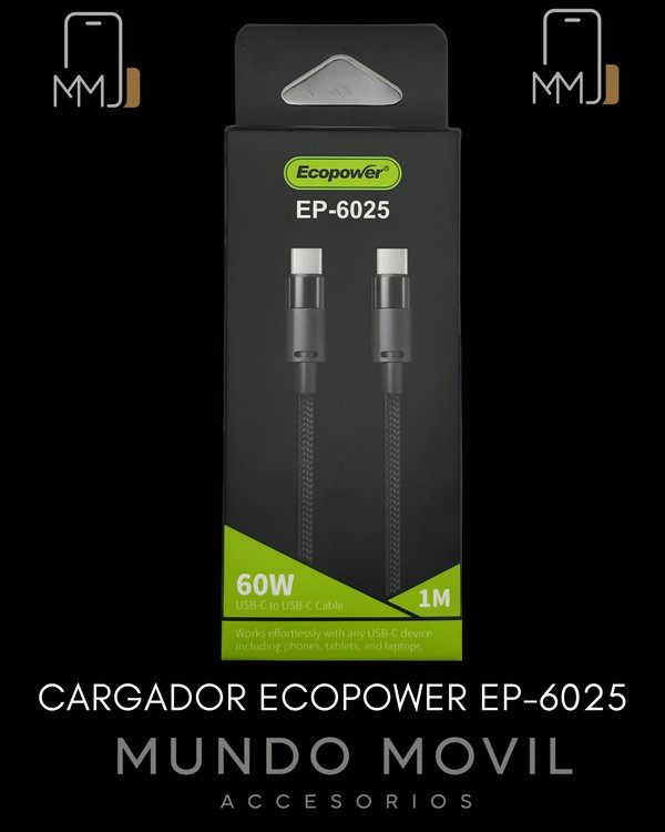 CARGADOR ECOPOWER EP-6025