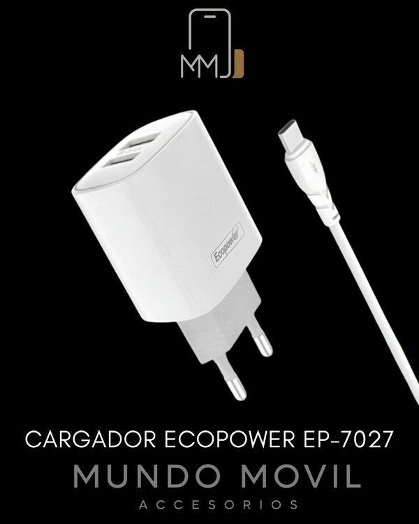 CARGADOR ECOPOWER EP-7027