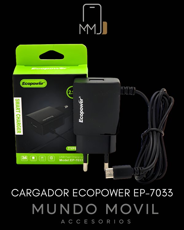 CARGADOR ECOPOWER EP-7033
