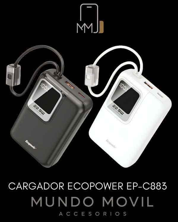 CARGADOR PORTATIL ECOPOWER EP-C883