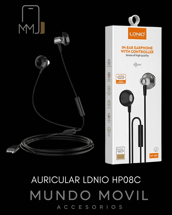 AURICULAR LDNIO HP08C