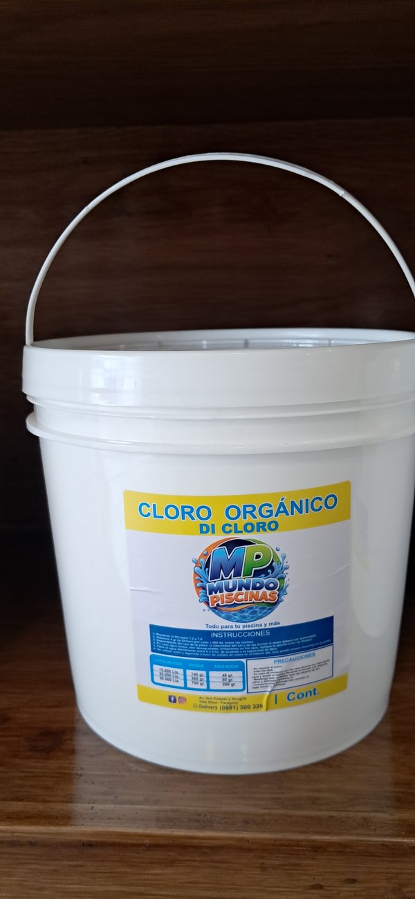 Cloro Orgánico en balde