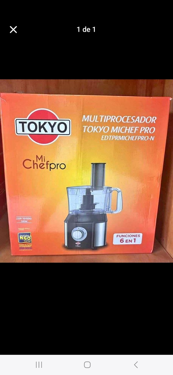 Procesador Tokio Multichef 