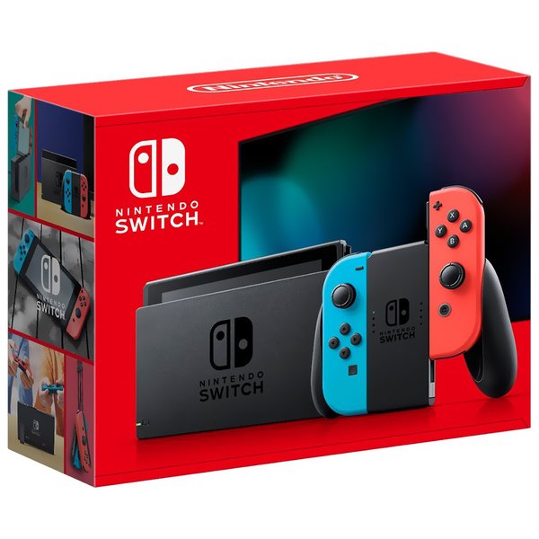 Nintendo Switch 32GB - Rojo Neon (HAD-S-KABAH) (Japonés)