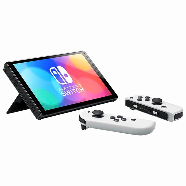 Nintendo Switch OLED 64GB - Negro  Blanco (HEG-S-KAAAA) (Japonés)