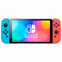 Nintendo Switch 64GB - Oled Azul  Rojo Neon (HEG-S-KABAA) (Japonés)