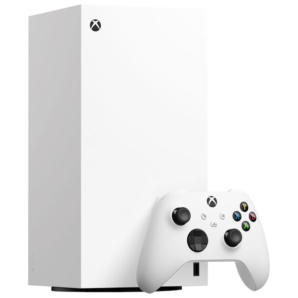 XBOX Series X 1TB SSD / 4K / 120FPS / Digital Edition / Bivolt - Blanco (Japonés)