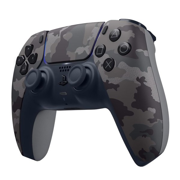 Control Sony DualSense para PS5 - Camuflado Gris