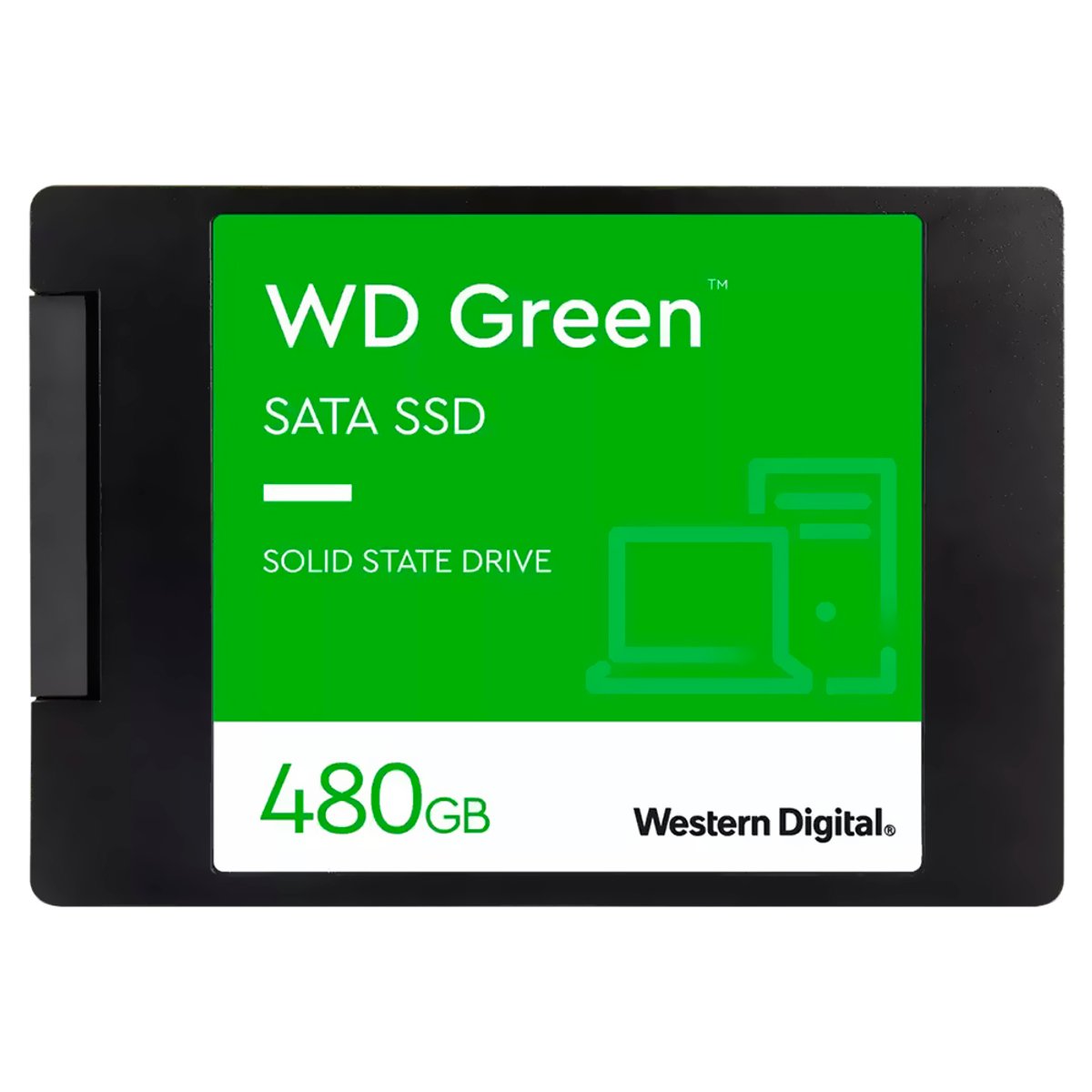 SSD Western Digital 480GB Green 2.5" SATA 3 - WDS480G3G0A