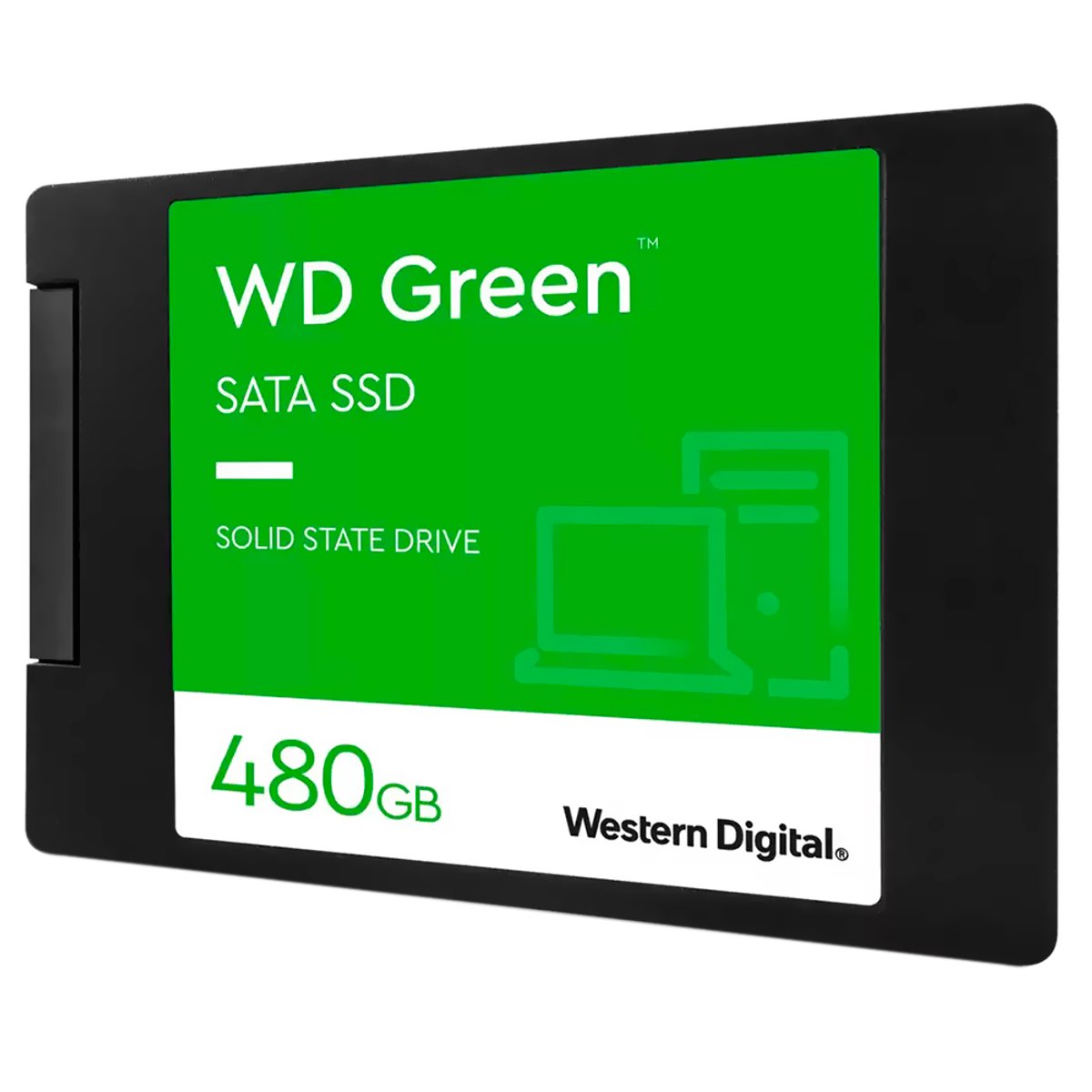 SSD Western Digital 480GB Green 2.5" SATA 3 - WDS480G3G0A
