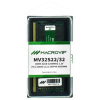 Memoria RAM para Notebook Macrovip DDR4 32GB 3200MHz - MV32S22/32