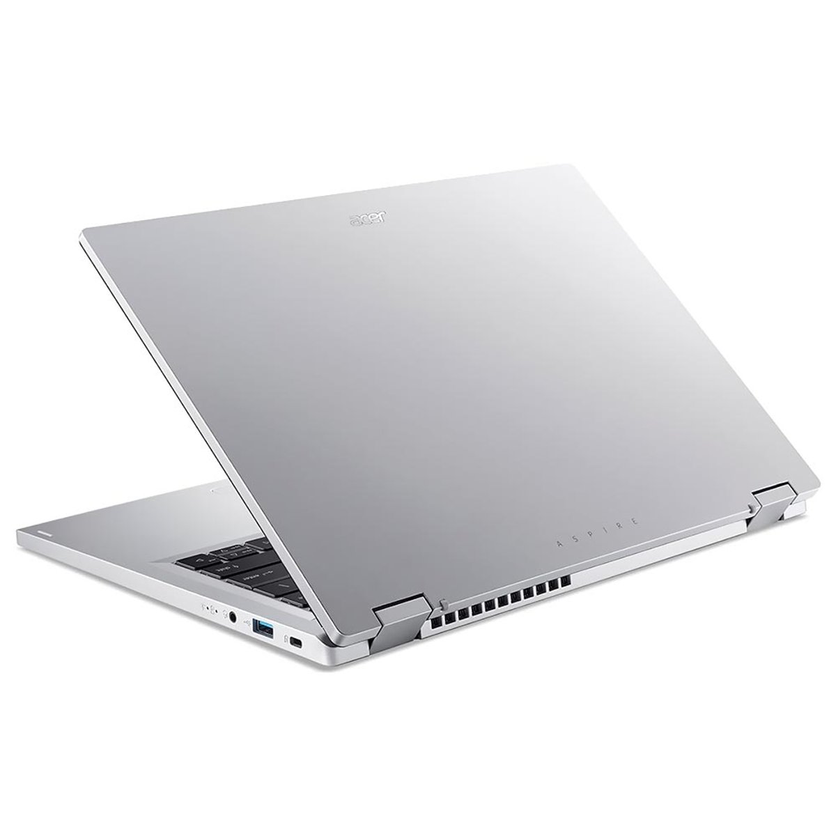 Notebook Acer Aspire 3 14 A314-36P-3772 Intel Core i3 N305 Pantalla Full HD 14  8GB de RAM  128GB - Pure Plata - 3