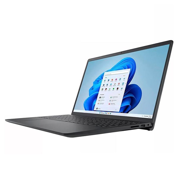 Notebook Dell 3000-3520 Intel Core i3 1215U Pantalla Full HD 15.6  8GB de RAM  512GB SSD - Carbon Negro