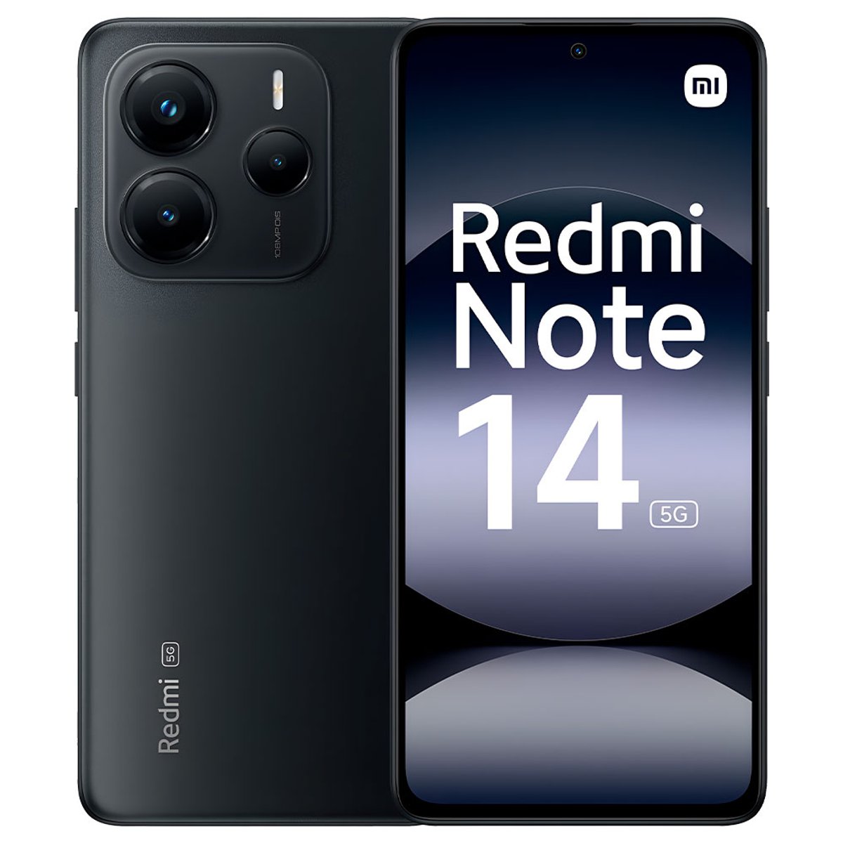 Celular Xiaomi Redmi Note 14 5G 8GB de RAM / 256GB / Tela 6.67" / Dual Sim - Midnight Black (Global)