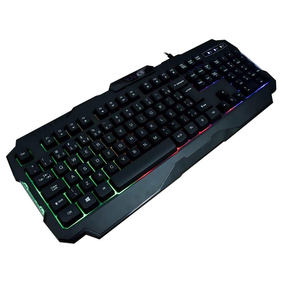 Teclado Gamer Satellite AK-837 USB  RGB