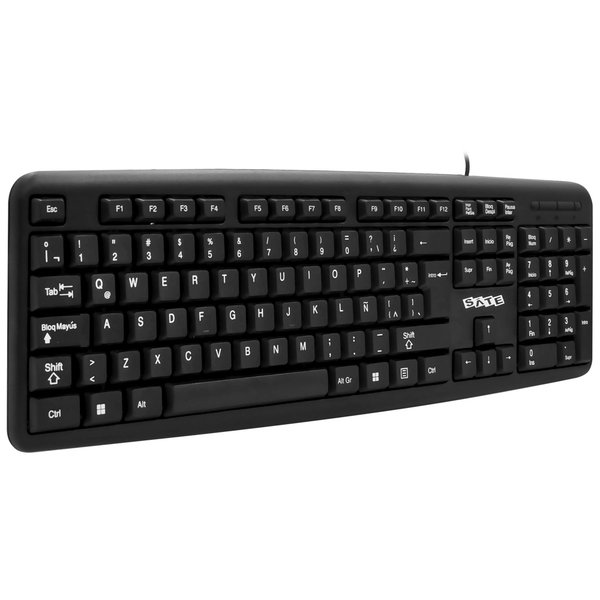 Teclado Satellite AK-952 USB / Español - Negro