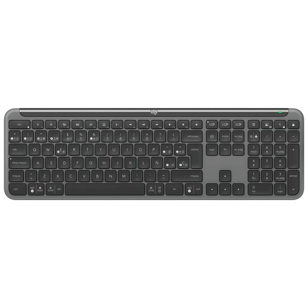 Teclado Logitech K950 Signature Slim Wireless - Español - Negro