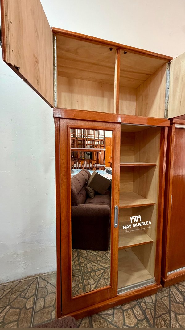 Placar de 2 con puertas corredizas