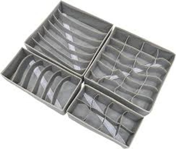 Organizador Cajones Ropa Interior 4pcs