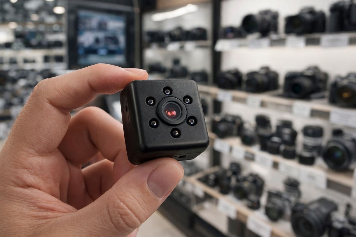 Mini Cámara De Seguridad Wifi A10