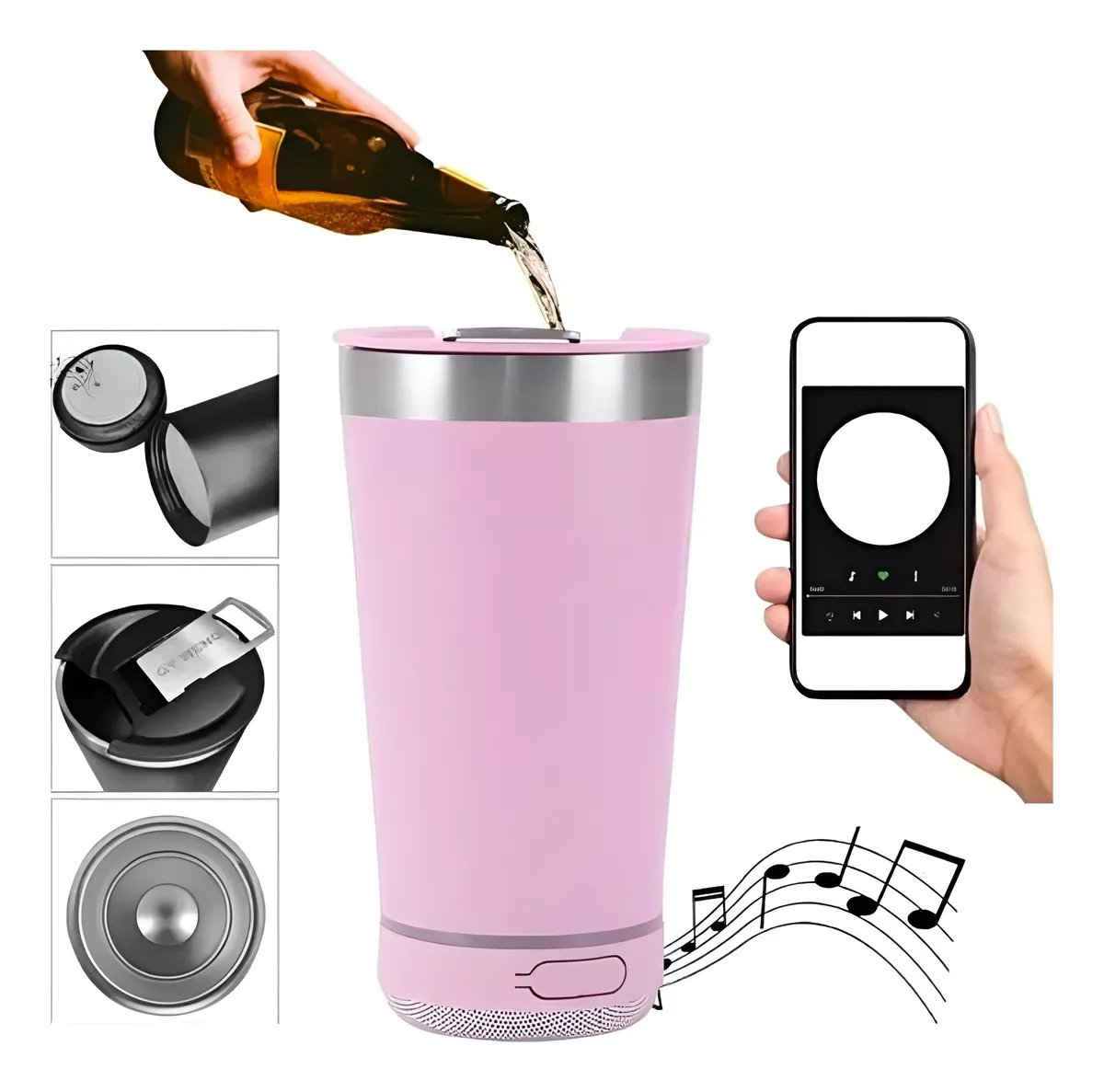 VASO TERMICO SPEAKER -BEER CUP - 2