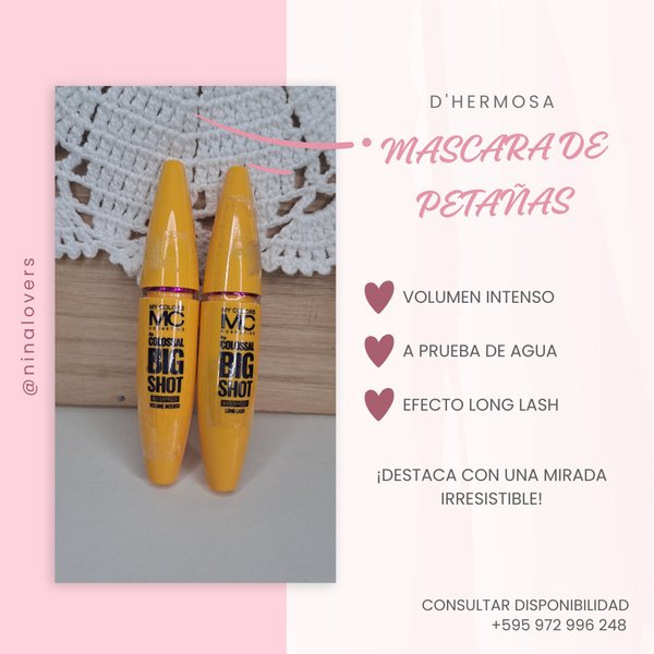 Mascara para pestaña D'hermosa