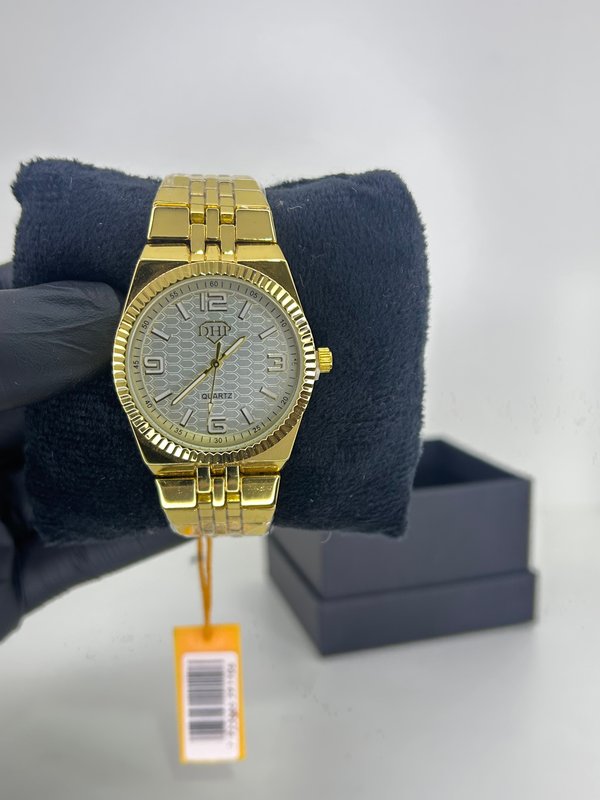 DHP Datejust Style Gold & Silver Honeycomb