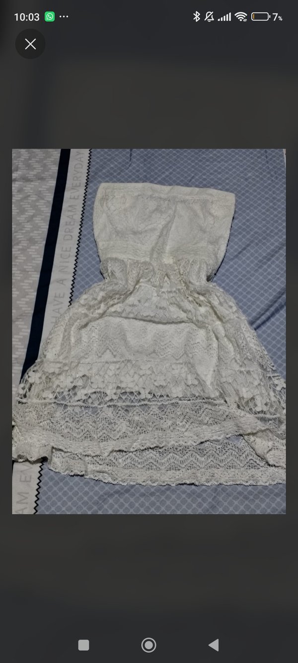 Vestido de encajes 